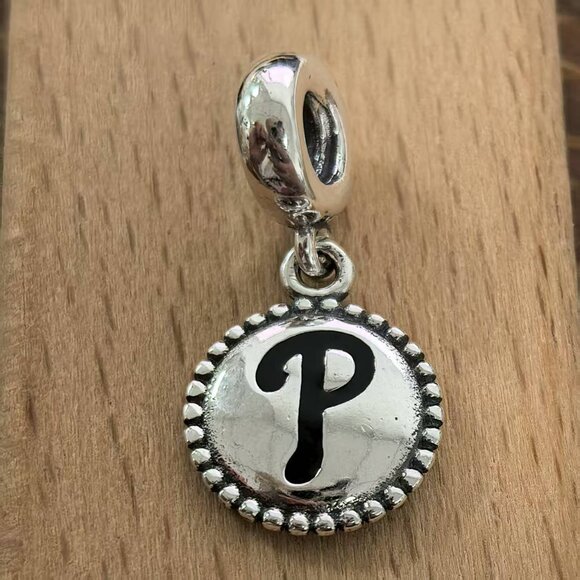 Pandora Jewelry - Pandora Philadelphia Phillies Baseball Charm, S925 Silver Bracelets